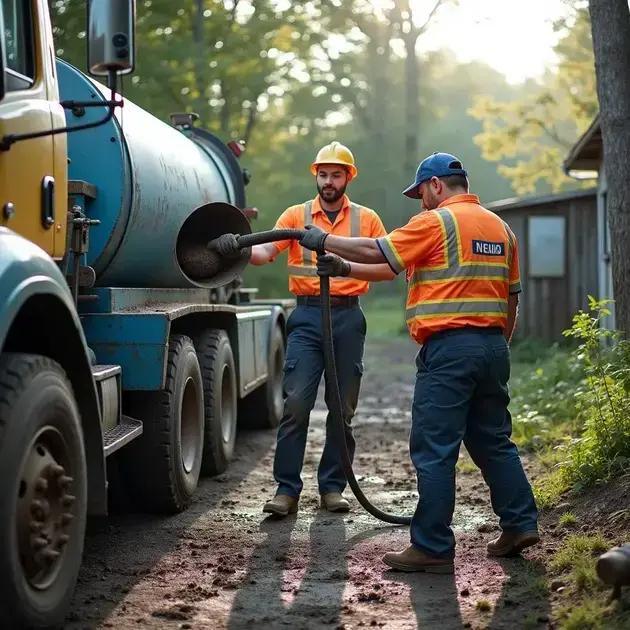 Impactos ambientais do trabalho de desentupidora